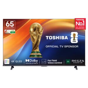 Toshiba 65 inch 4K Ultra HD Smart QLED TV (65M450RP)