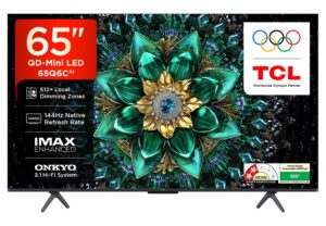 TCL 65 inch Mini LED QLED 4K Smart Google TV C835