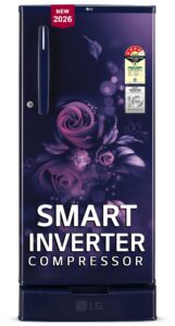 LG 185L 5 Star Single Door Refrigerator GL-D201APZY