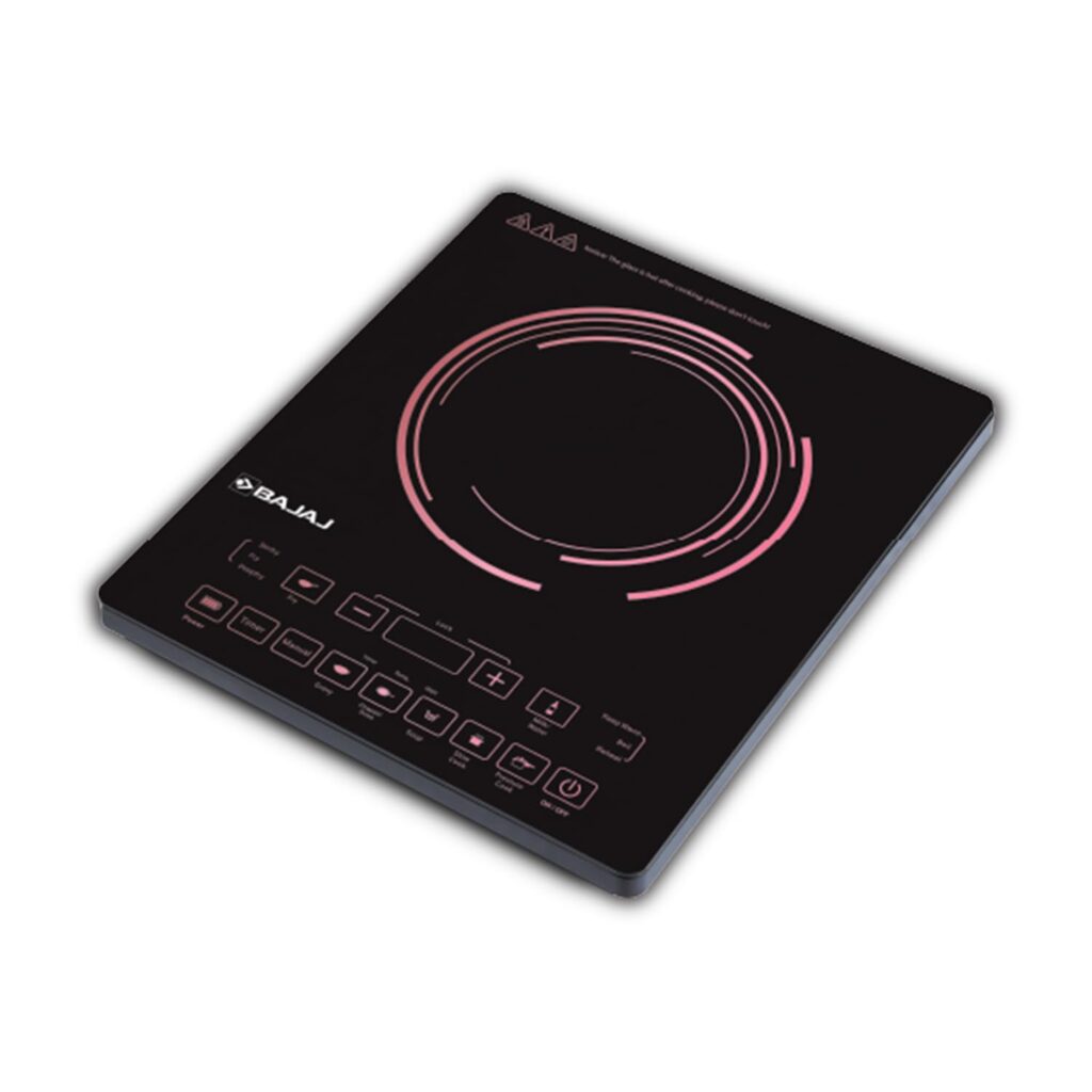 Bajaj ICX 200FP 2000 W Induction Cooktop | 7 Pre-Set Menus | Digital Display