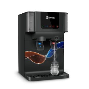 AO Smith Z9 Pro Black RO Water Purifier For Home | Ambient & Instant Hot | Copper + Alkaline Water Filter | 100% RO Purifier with Silver Sheild | 10L Storage