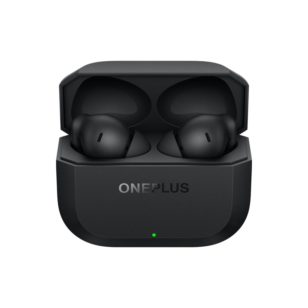 OnePlus Nord Buds 3r TWS Earbuds up to 54 Hours Playback, 2-mic Clear Calls, 3D Spatial Audio, AI Translation, 12.4mm Drivers, Dual-Device Connectivity, 47ms Low Latency – Ash Black