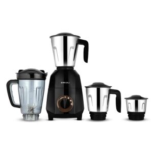 Bajaj Rex 500W Juicer Mixer Grinder 3 Stainless Steel Jars