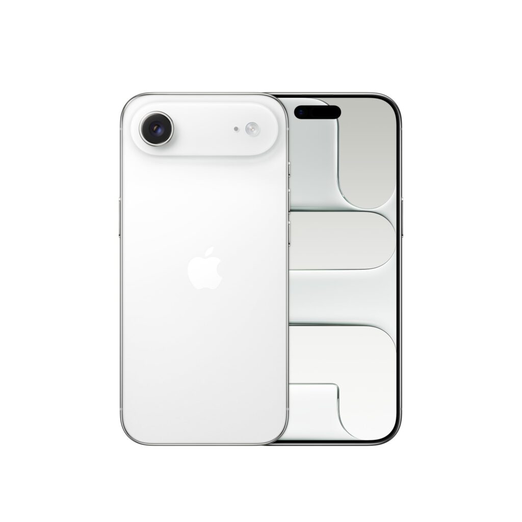 Apple iPhone Air 256 GB: Thinnest iPhone Ever, 16.63 cm (6.5″) Display with Promotion up to 120Hz, Powerful A19 Pro Chip, Center Stage Front Camera, All-Day Battery Life; Cloud White